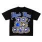 “Bleed Blue” Rings Tee *NO RHINESTONE*