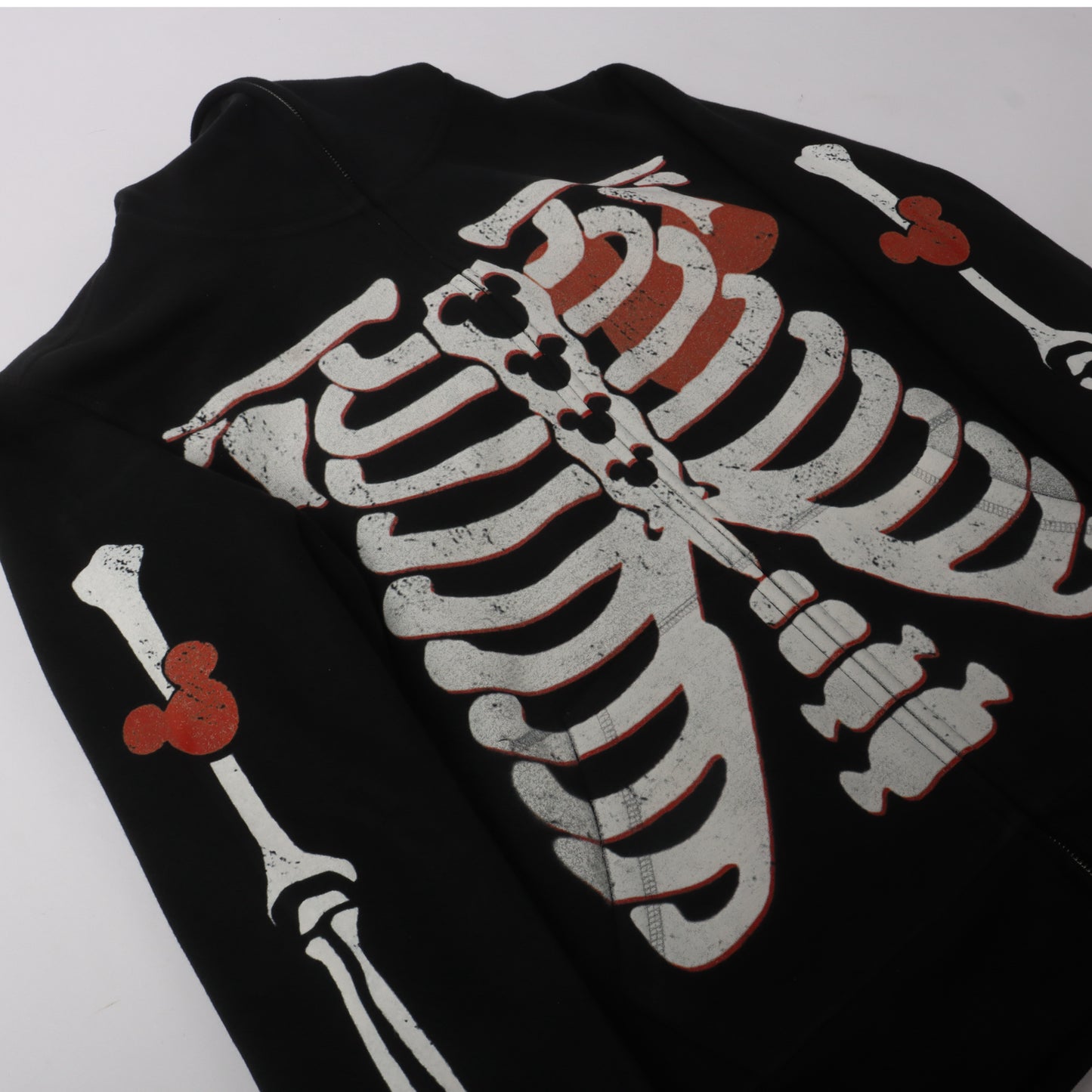 Nightmare On Main Street Full Zip Hoodie (Swipe For On Body Pics) 🎃