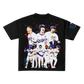 Dodgers World Series Champions 2024 Worded Back Tee (White&Black)