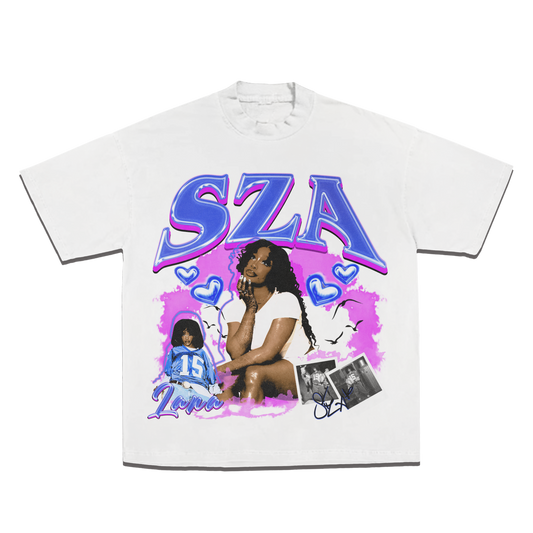 SZA “LANA” DELUXE SOS AIRBRUSH TEE 💞