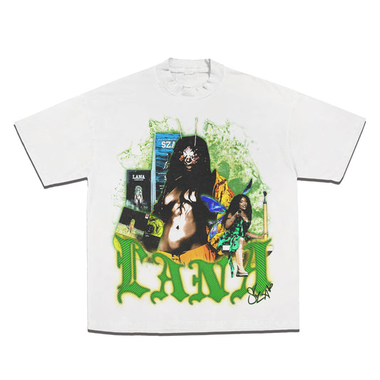 SZA “LANA” DELUXE SOS TRACKLIST TEE 🍃